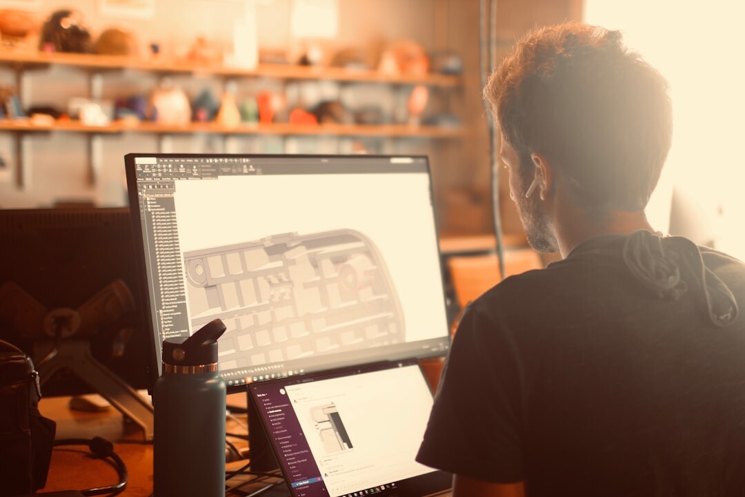 architect using AI software