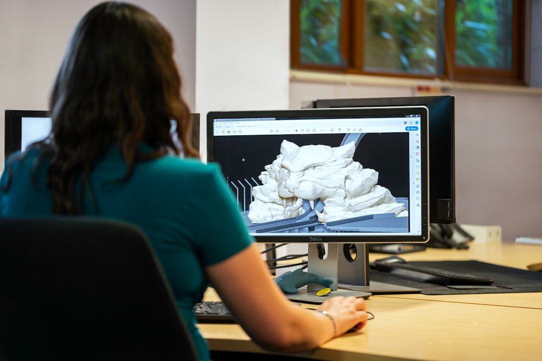 architect using AI software