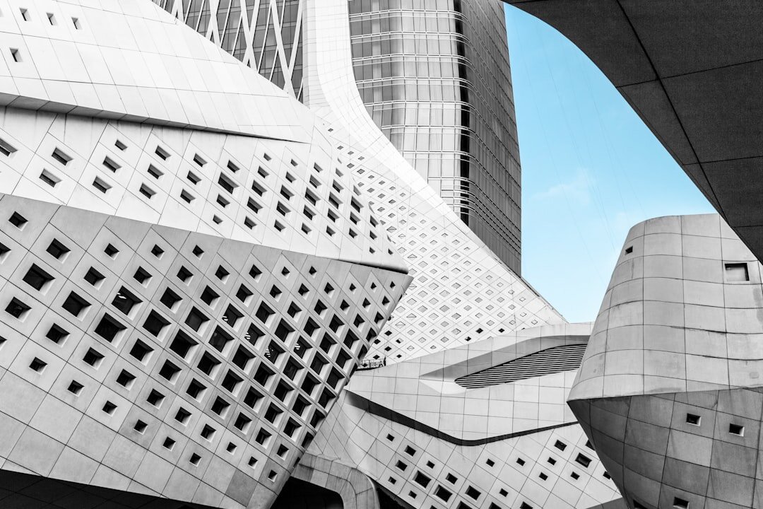 futuristic ai architecture